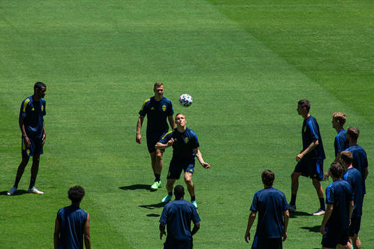 Ludwig Augustinsson of the Swedish national football team