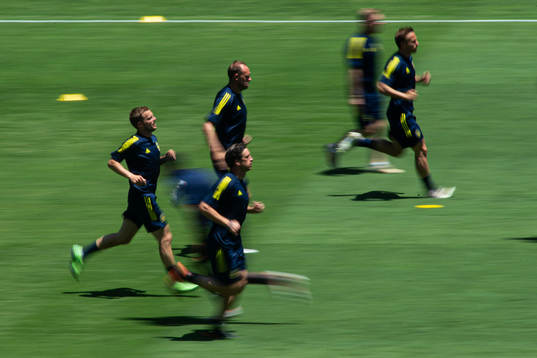 Sebastian Larsson, Gustav Svensson, Andreas Granqvist and