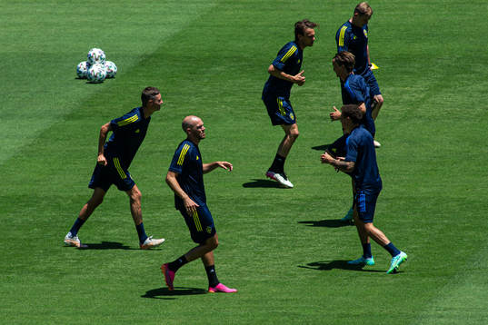 Mikael Lustig, Marcus Danielson, Albin Ekdal, Kristoffer