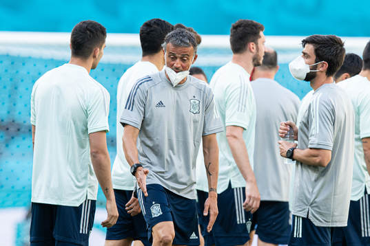 Luis Enrique, head coach of the Spanish national football