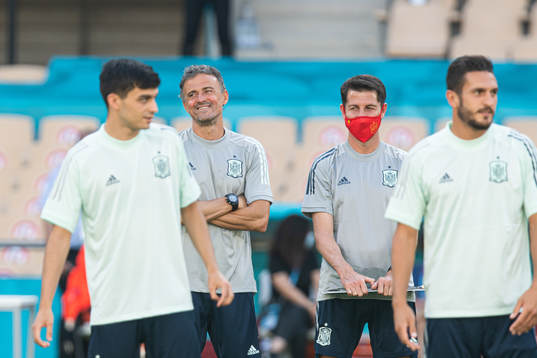 Luis Enrique, head coach of the Spanish national football