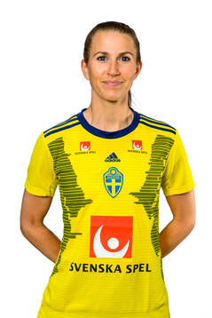 Emma Berglund of the swedish national women´s football