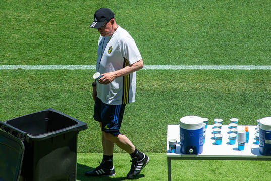 Janne Andersson, head coach of the Swedish national