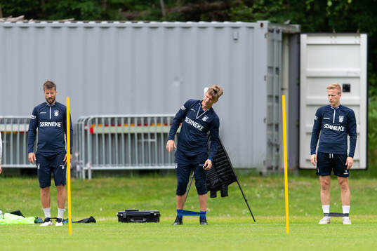 IFK Göteborgs Mattias Bjärsmyr, Pontus Wernbloom och