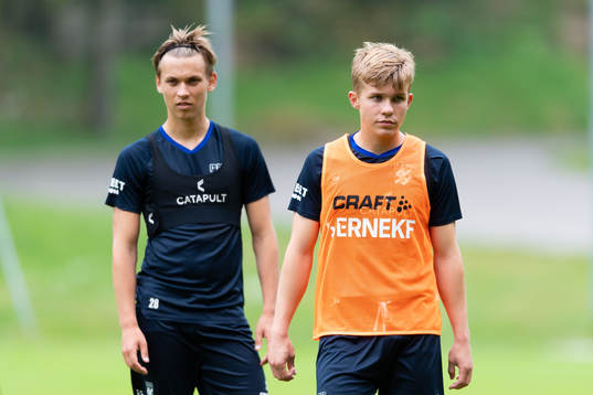 IFK Göteborgs Noah Alexandersson och Isak Dahlqvist