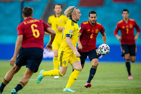 Emil Forsberg of Sweden