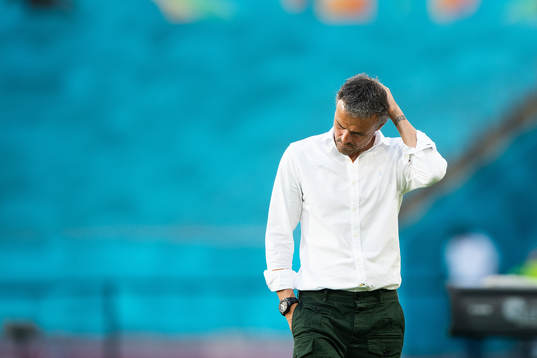 Luis Enrique, head coach of Spain