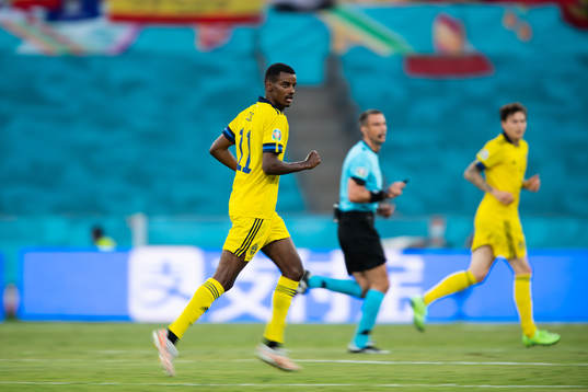 Alexander Isak of Sweden