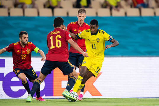 Alexander Isak of Sweden