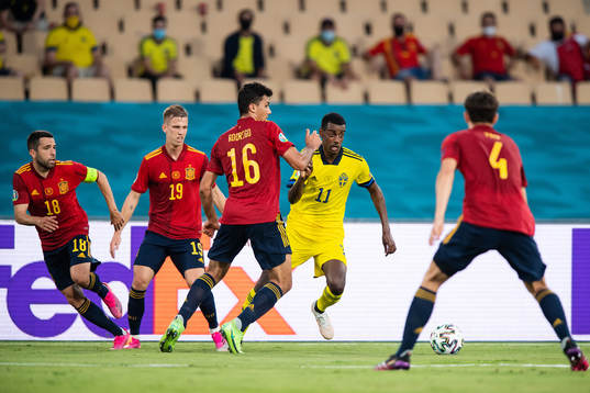 Alexander Isak of Sweden
