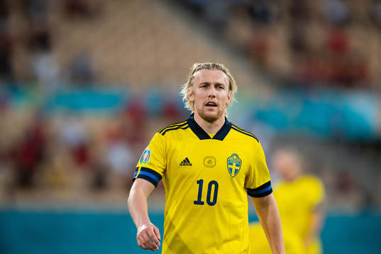 Emil Forsberg of Sweden