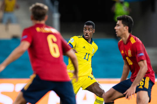 Alexander Isak of Sweden