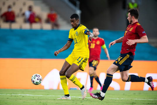 Alexander Isak of Sweden