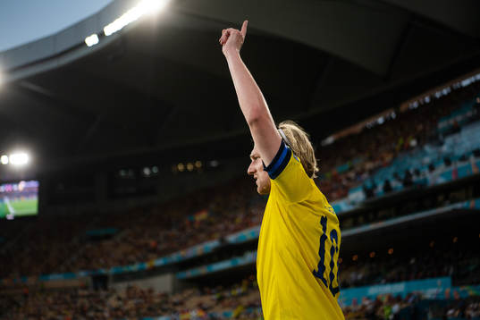 Emil Forsberg of Sweden