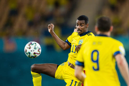 Alexander Isak of Sweden
