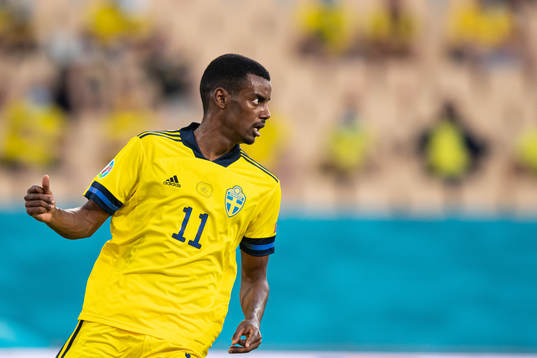 Alexander Isak of Sweden