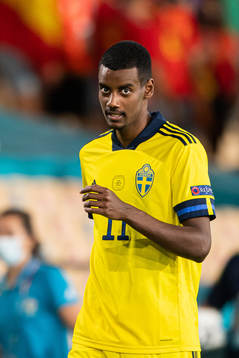 Alexander Isak of Sweden
