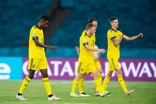 Alexander Isak of Sweden