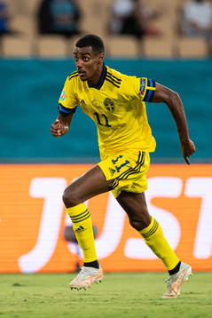 Alexander Isak of Sweden