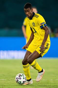 Alexander Isak of Sweden