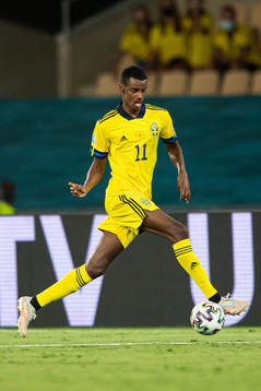 Alexander Isak of Sweden