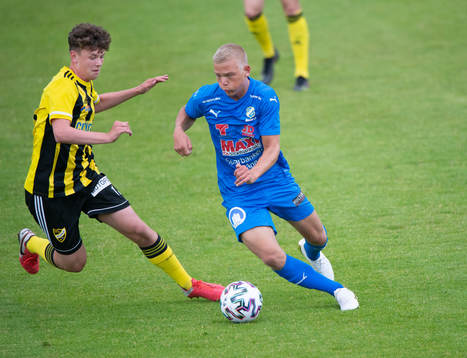 IFK Hässleholms Max Nilsson (född 2005) och Nosabys Olle