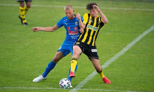 IFK Hässleholms Max Nilsson (född 2005) och Nosabys Olle