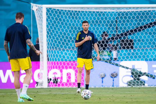 Marcus Berg of Sweden