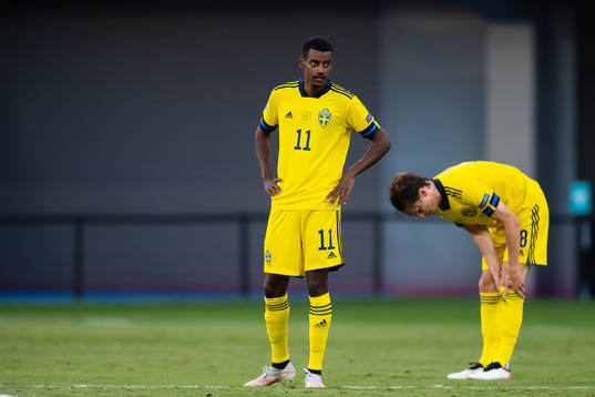 Alexander Isak of Sweden