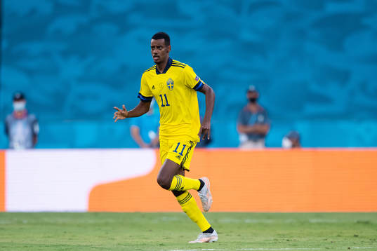 Alexander Isak of Sweden
