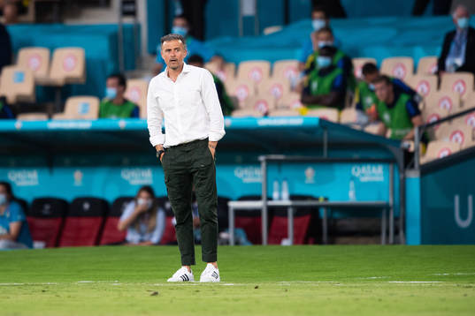 Luis Enrique, head coach of Spain