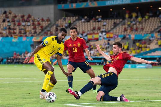 Alexander Isak of Sweden