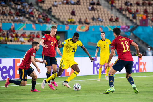 Alexander Isak of Sweden