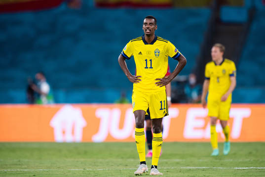 Alexander Isak of Sweden