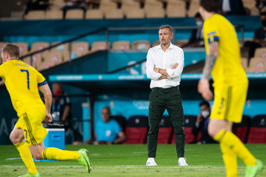 Luis Enrique, head coach of Spain