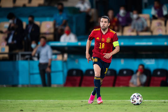 Jordi Alba of Spain