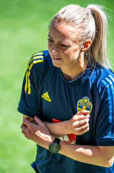 Amanda Ilestedt of Sweden