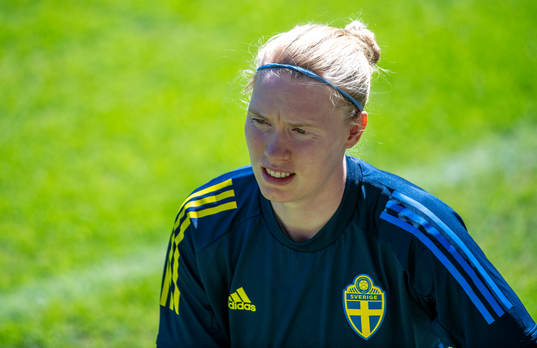 goalkeeper Hedvig Lindahl of Sweden