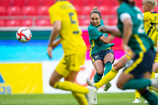 Kyah Simon of Australia