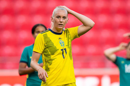 Stina Blackstenius of Sweden