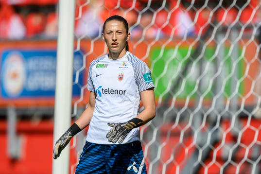 goalkeeper Cecilie Fiskerstrand of Norway