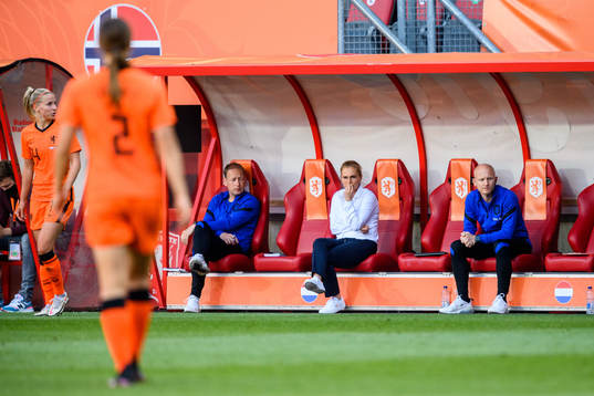 Sarina Wiegman, head coach of the Netherlands