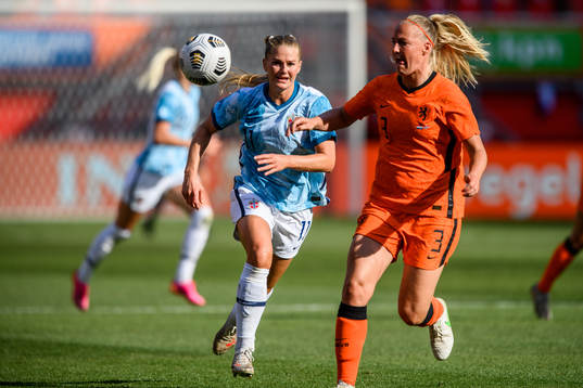 Lisa-Marie Karlseng Utland of Norway and Stefanie van der