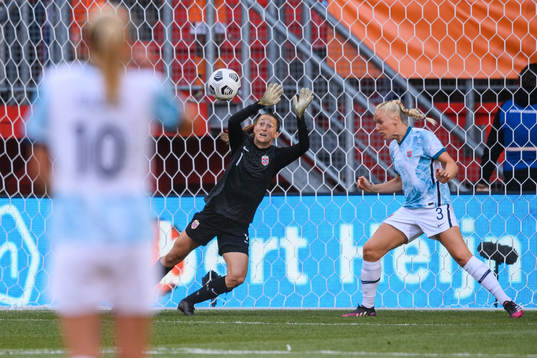 goalkeeper Cecilie Fiskerstrand of Norway