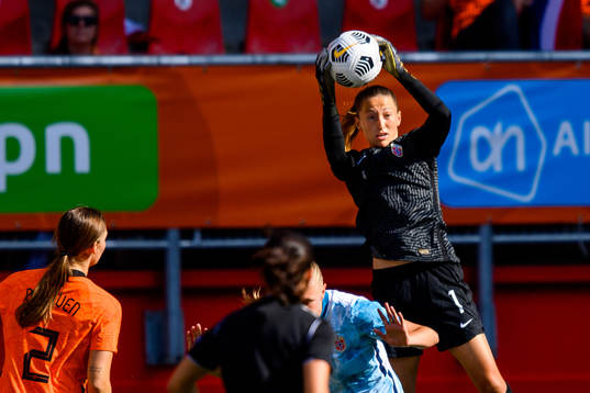 Goalkeeper Cecilie Fiskerstrand of Norway