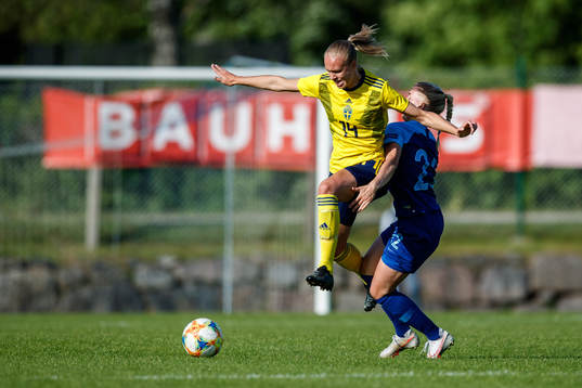 Sveriges Matilda Plan och Finlands Isabella Mattsson