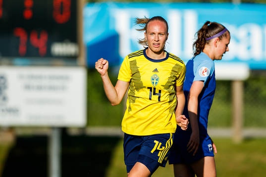 of Sweden Nathalie Björn jublar