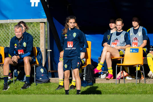 Sveriges förbundskapten Reneé Slegers