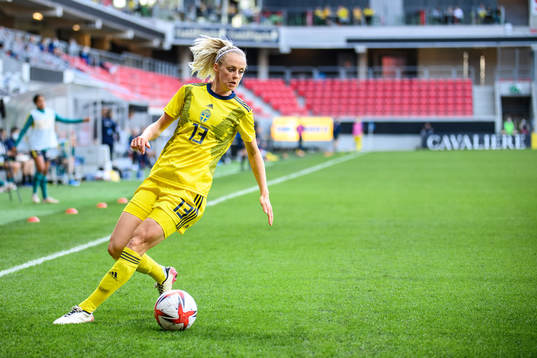 Amanda Ilestedt of Sweden
