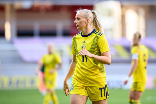 Stina Blackstenius of Sweden